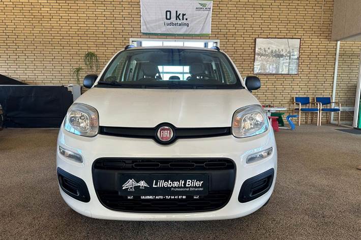 Hvid Fiat Panda fra 2012