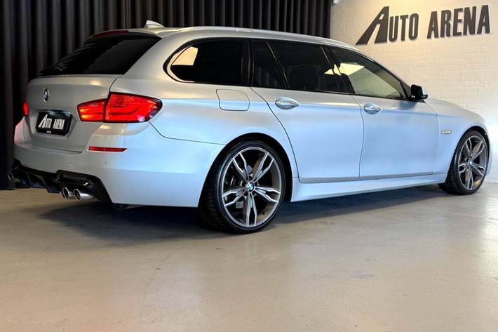 Sølv BMW 530d fra 2013