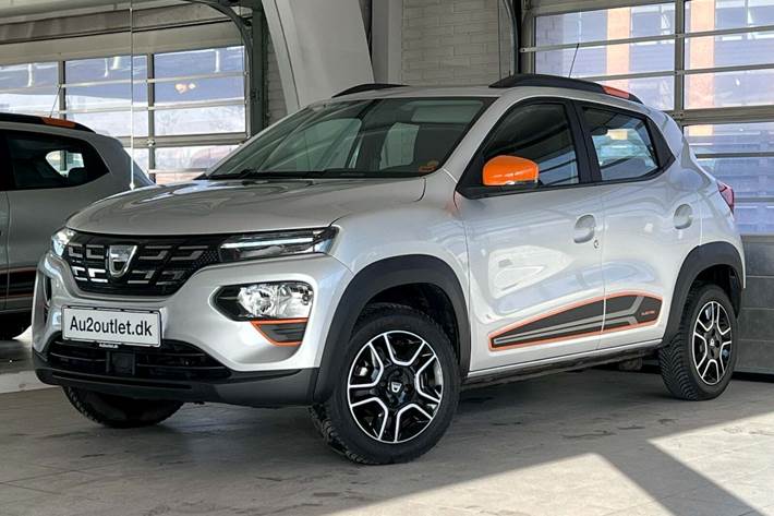 Grå Dacia Spring fra 2021