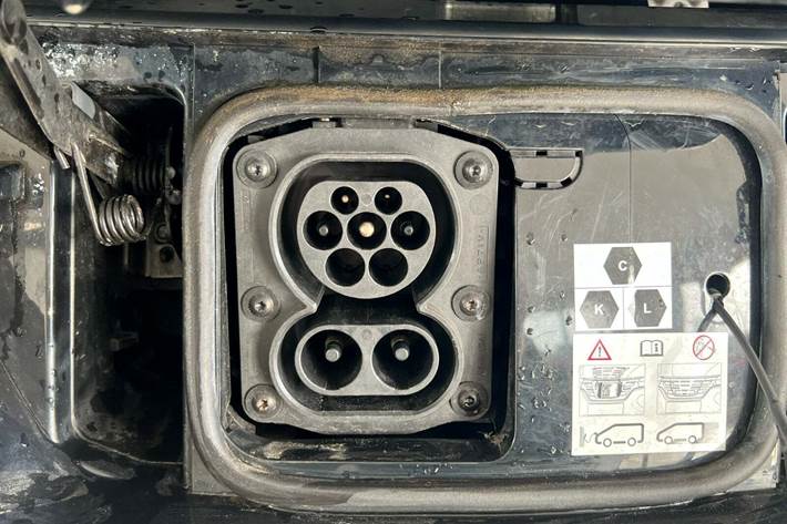 Grå Dacia Spring fra 2021