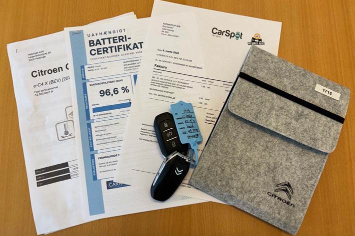 Hvid Citroën ë-C4 X fra 2023