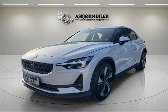 Hvid Polestar 2 fra 2023