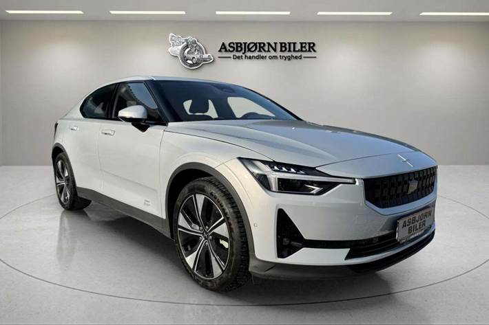 Hvid Polestar 2 fra 2023