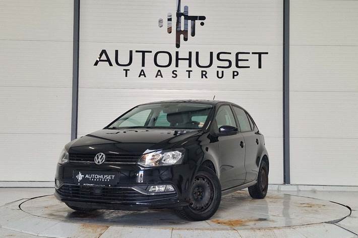 Sort VW Polo fra 2015