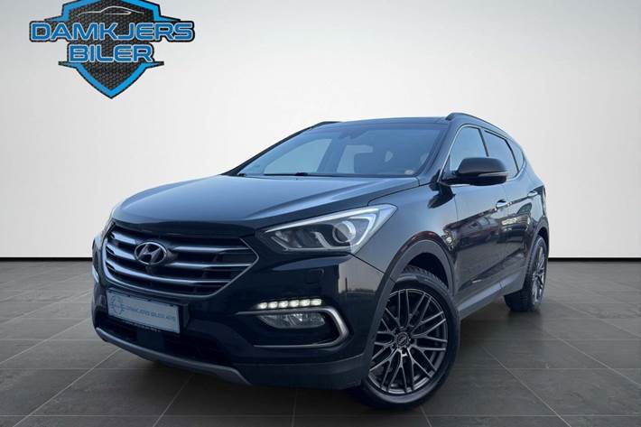 Sort Hyundai Santa Fe fra 2017