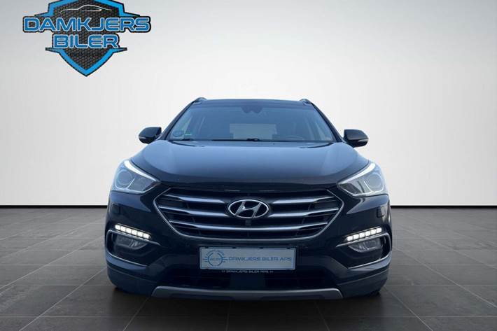 Sort Hyundai Santa Fe fra 2017