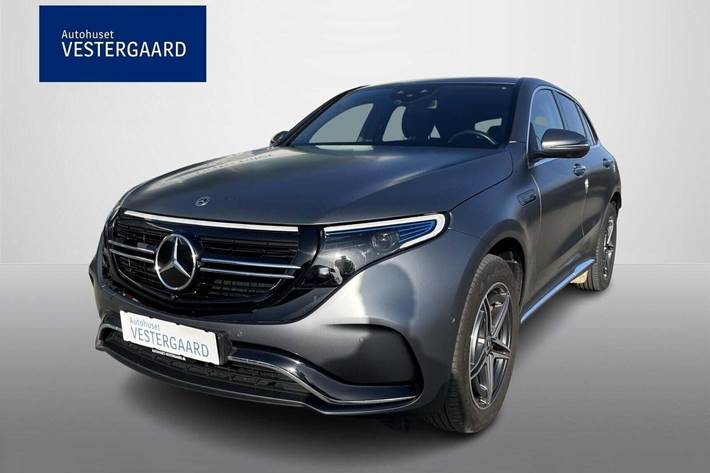 Grå Mercedes EQC400 fra 2022