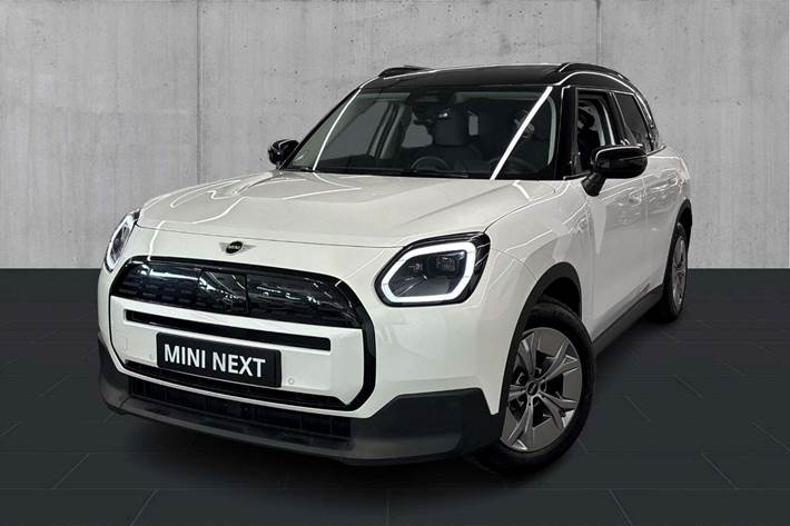 Hvid Mini Countryman E fra 2025