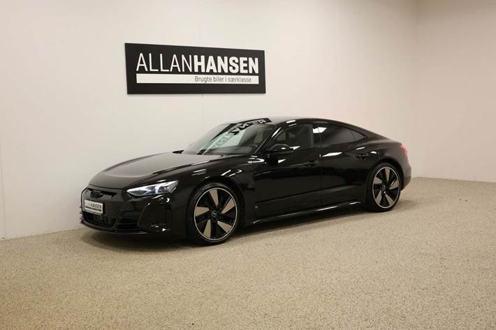 Sort Audi e-tron GT fra 2021