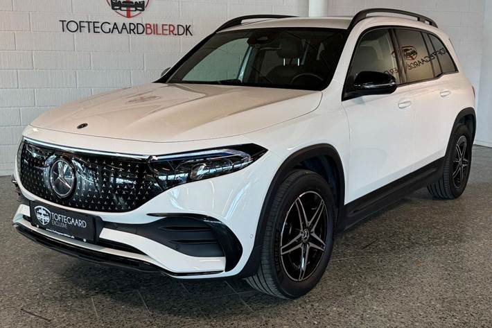 Hvid Mercedes EQB250+ fra 2025