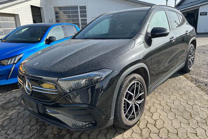 Sort Mercedes EQA250 fra 2022