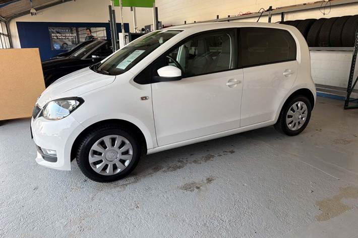 Hvid Skoda Citigo fra 2019