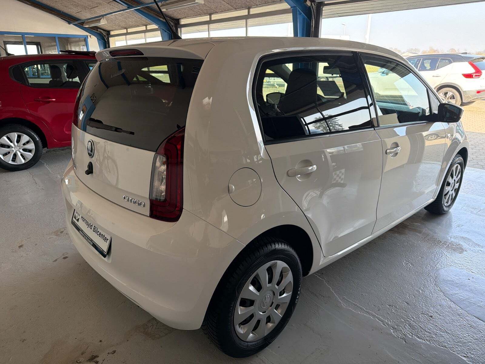 Hvid Skoda Citigo fra 2019