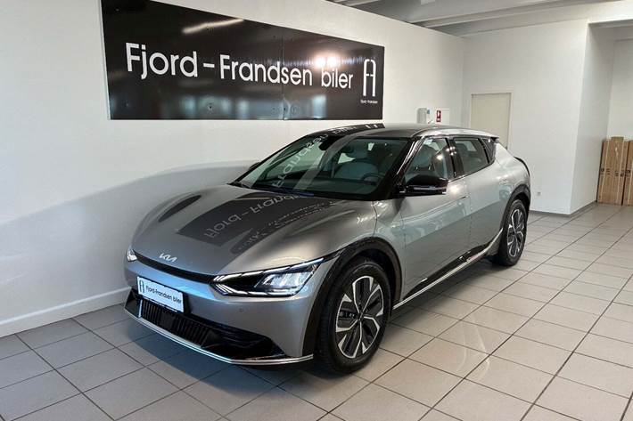 Grå Kia EV6 fra 2023