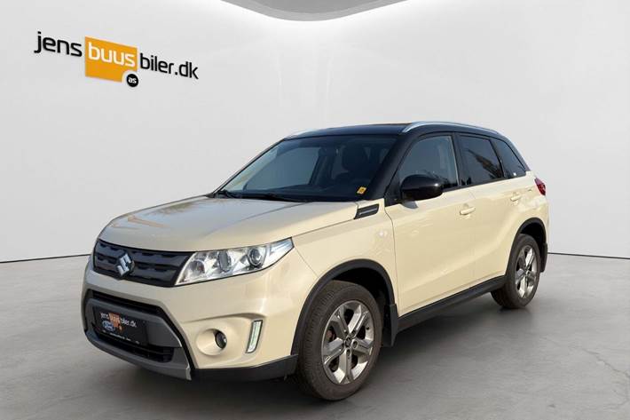 Orange Suzuki Vitara fra 2015