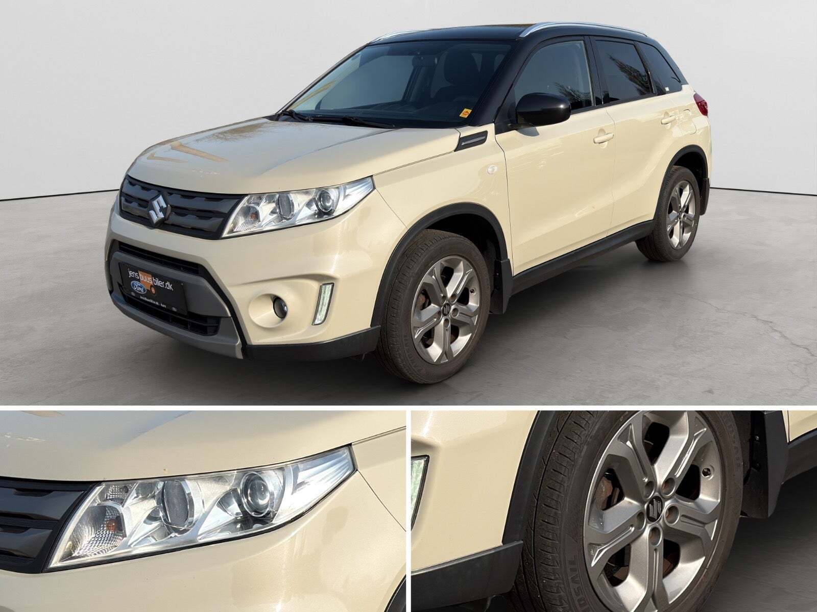 Orange Suzuki Vitara fra 2015