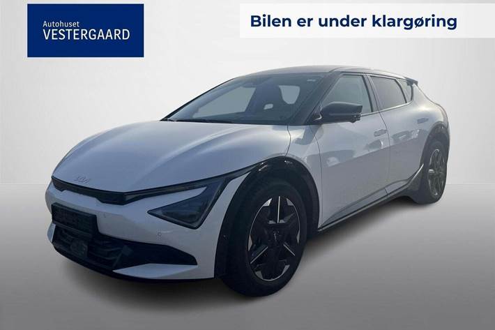 Hvid Kia EV6 fra 2025