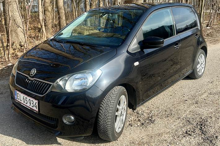 Sort Skoda Citigo fra 2013
