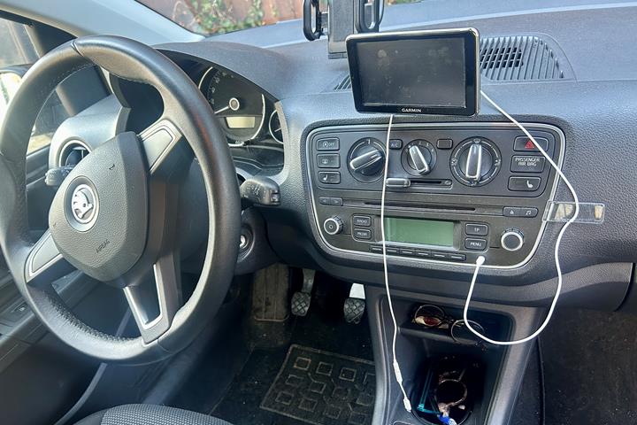 Sort Skoda Citigo fra 2013