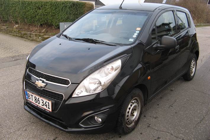 Sort Chevrolet Spark fra 2011