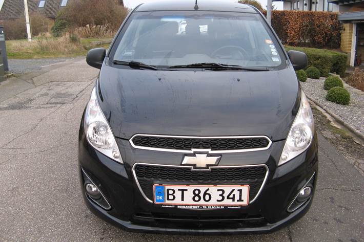 Sort Chevrolet Spark fra 2011