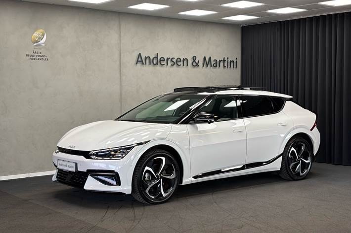 Hvid Kia EV6 fra 2024