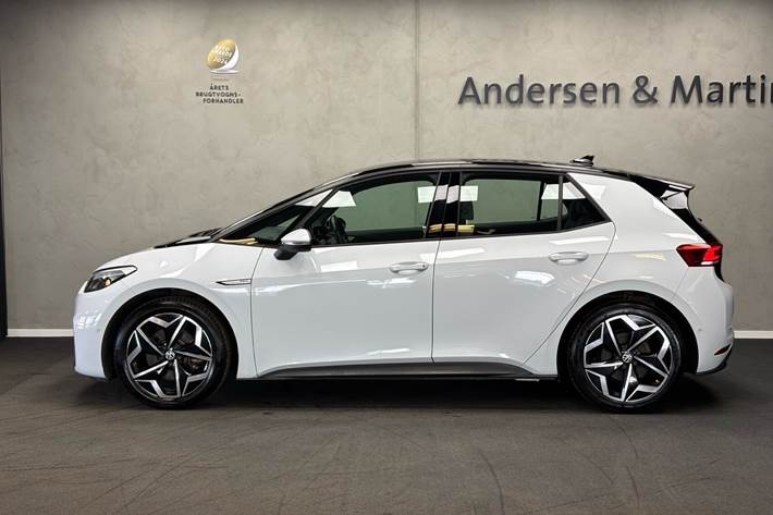 Hvid VW ID.3 fra 2022
