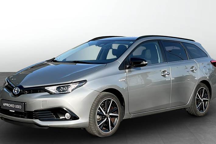 Grå Toyota Auris fra 2018