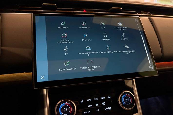 Beige Land Rover Range Rover fra 2023