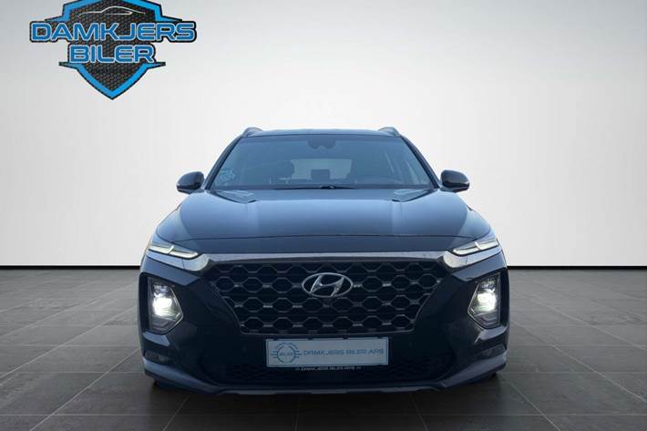Sort Hyundai Santa Fe fra 2020