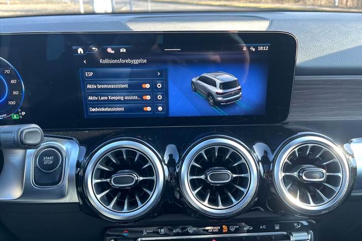 Sølv Mercedes EQB 250+ fra 2025