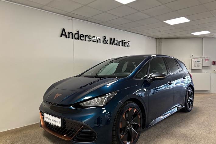 Blå Cupra Born fra 2024