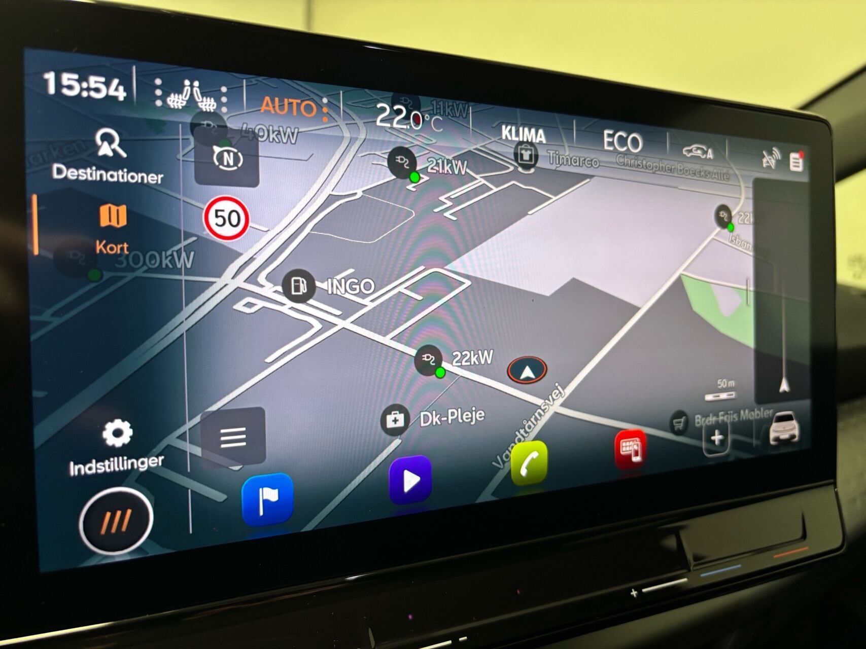 Blå Cupra Born fra 2024