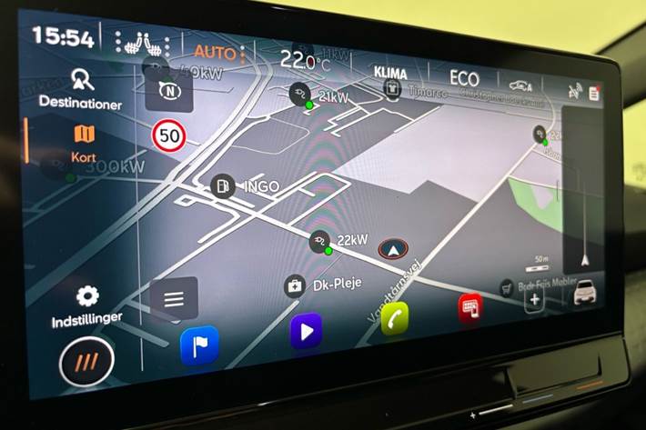 Blå Cupra Born fra 2024