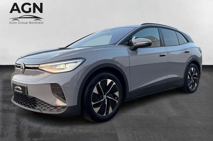 Grå VW ID.4 fra 2025 set udefra