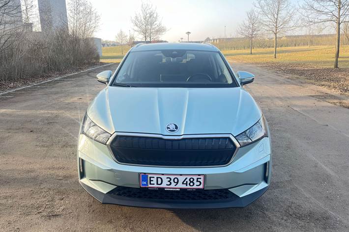 Grøn Skoda Enyaq fra 2021