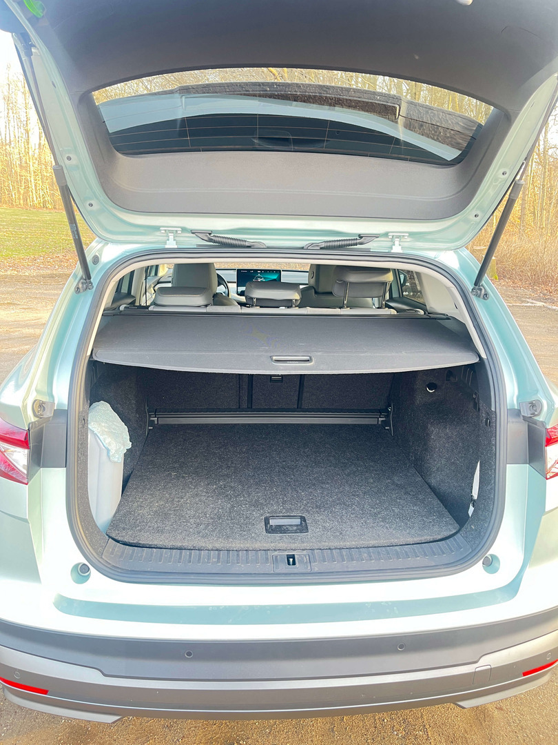 Grøn Skoda Enyaq fra 2021