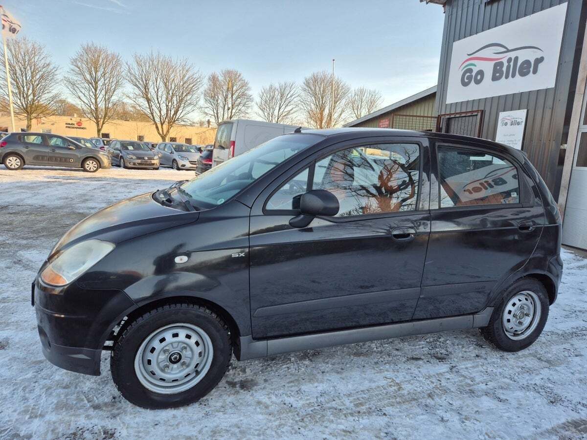 Grøn Chevrolet Matiz fra 2009