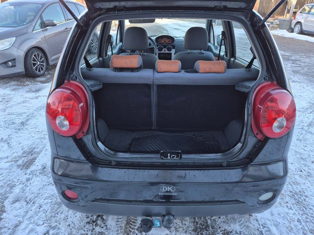 Grøn Chevrolet Matiz fra 2009