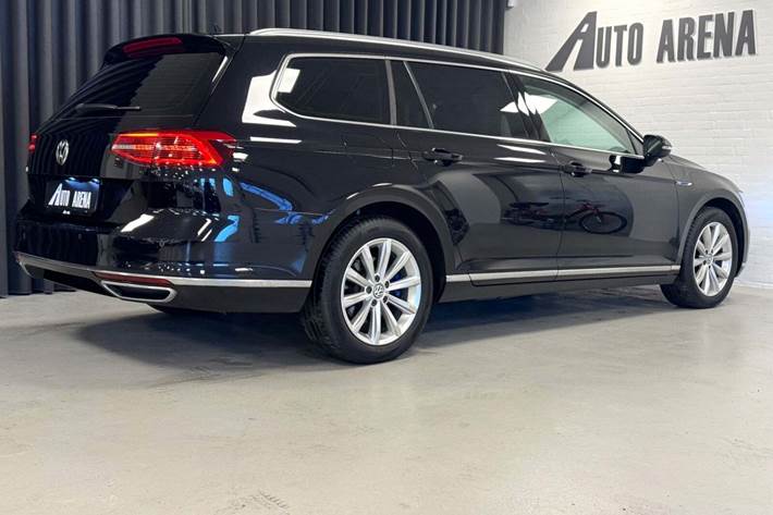 Sort VW Passat fra 2018