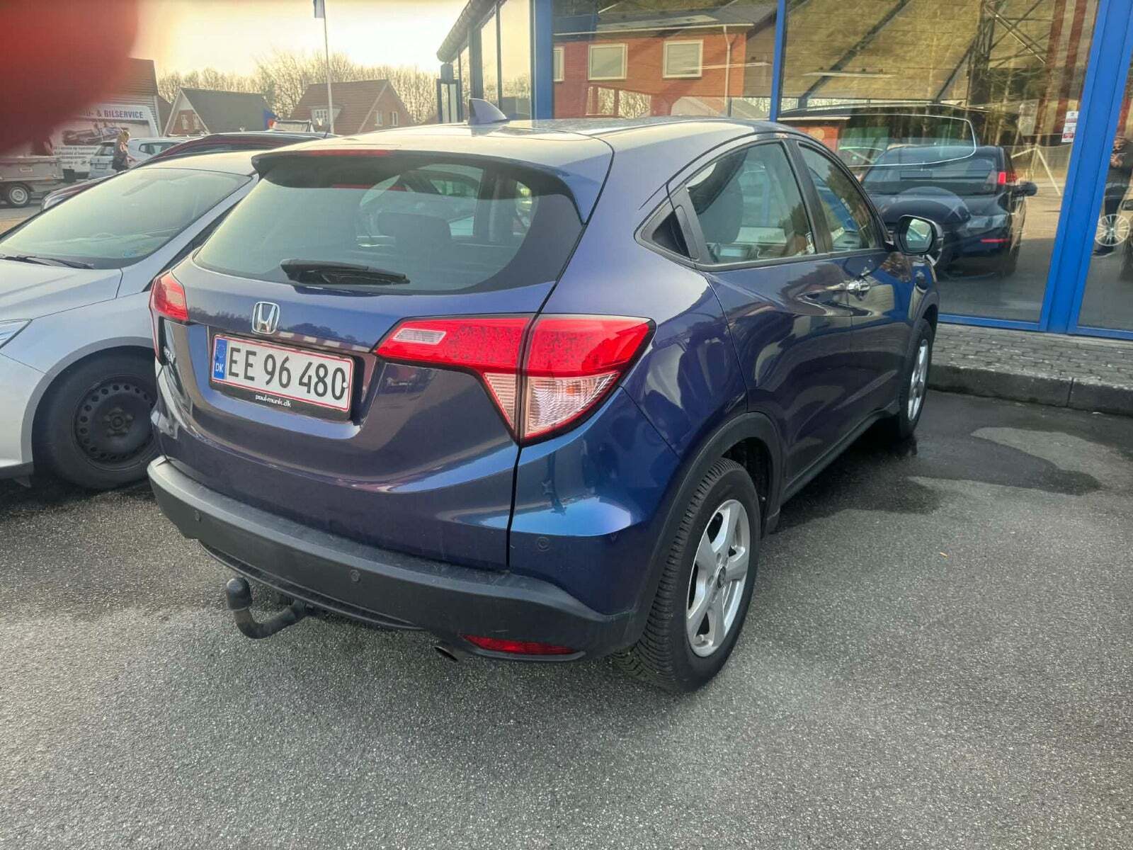Blå Honda HR-V fra 2016
