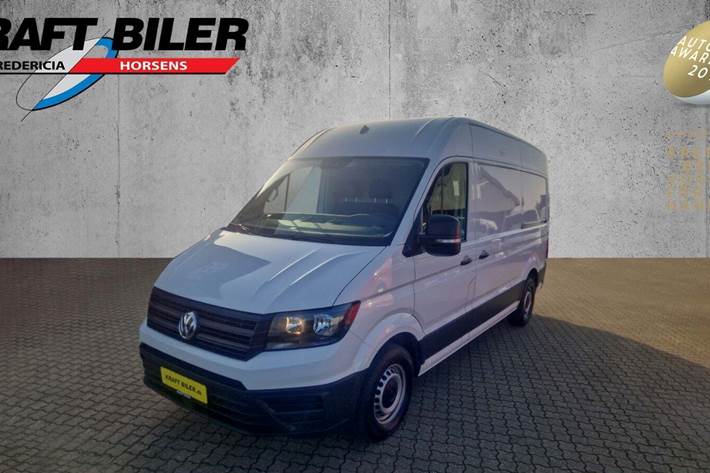 Hvid VW Crafter 35 fra 2024