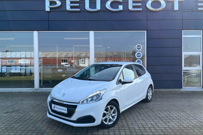 Hvid Peugeot 208 fra 2019