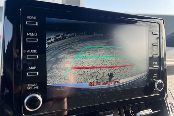 Sølv Toyota Corolla fra 2019