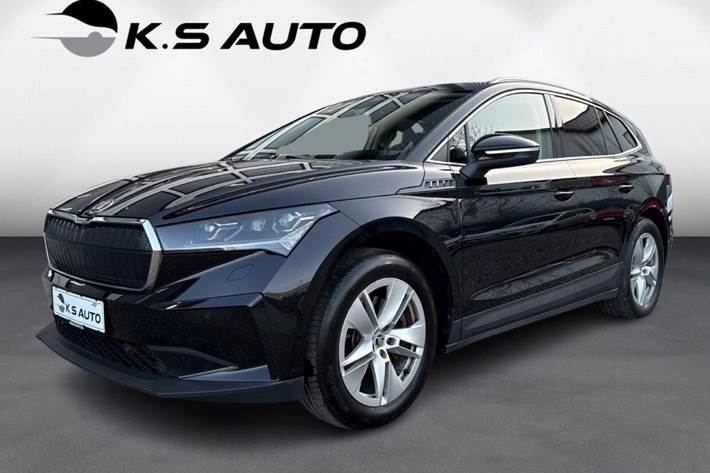 Sort Skoda Enyaq fra 2023