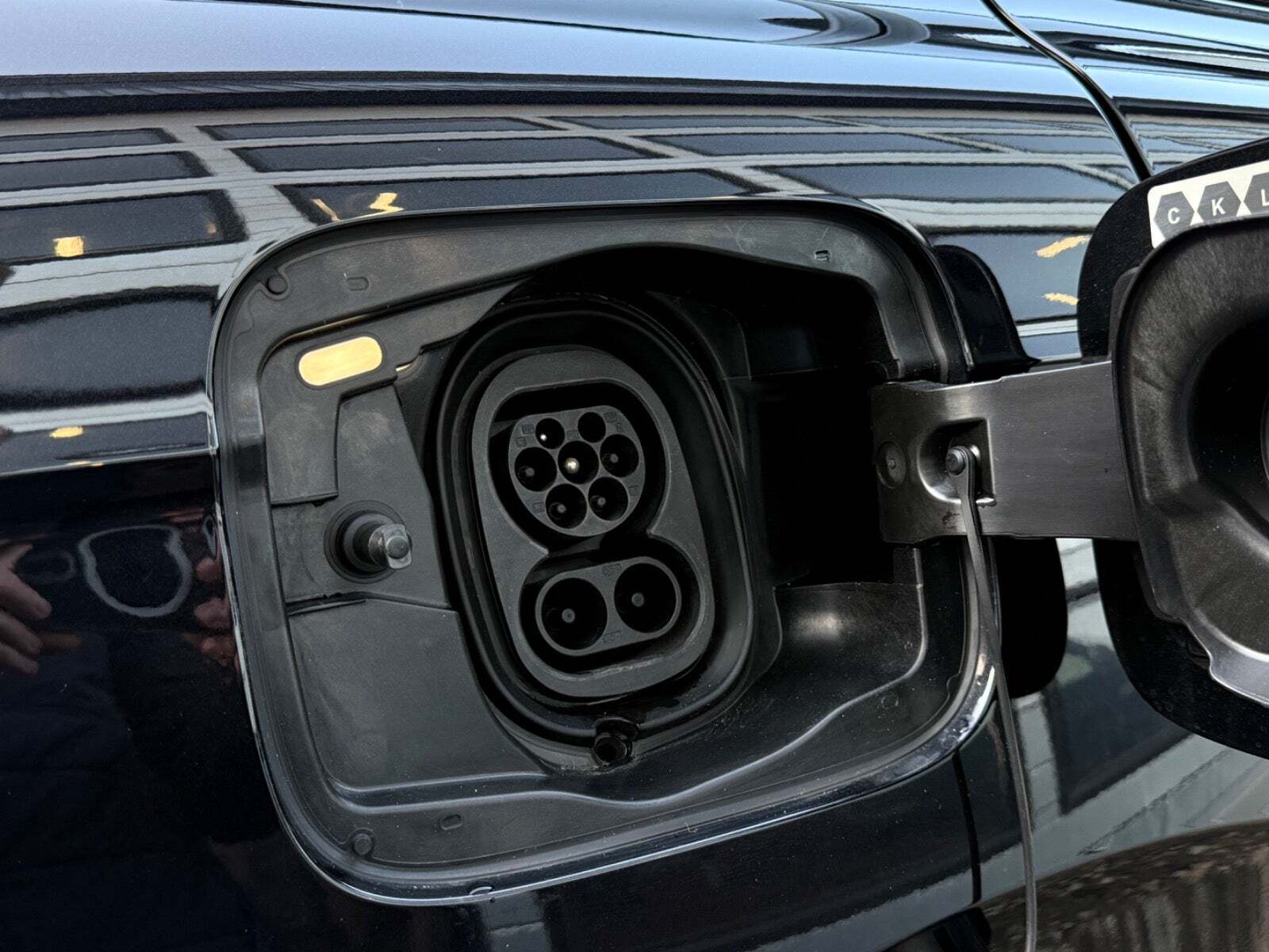 Sort Skoda Enyaq fra 2023