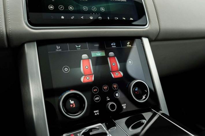 Grøn Land Rover Range Rover fra 2019