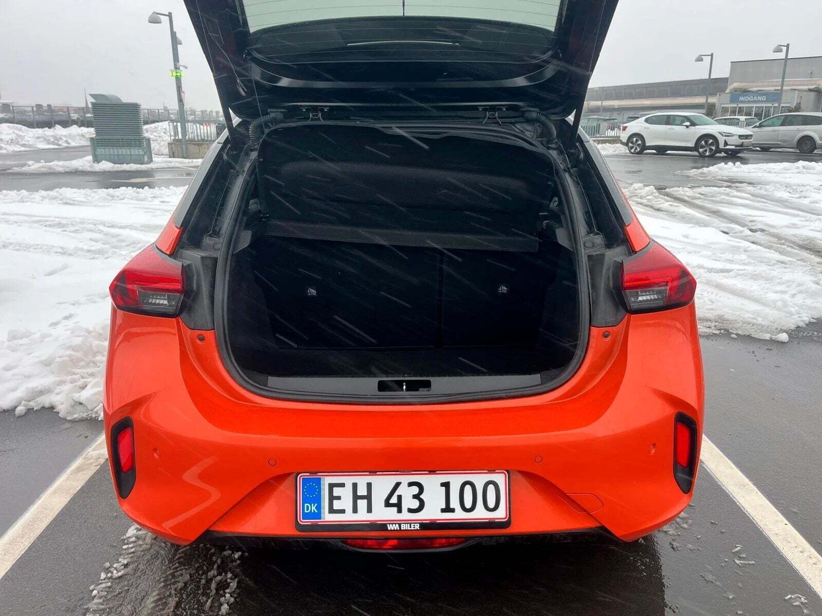 Orange Opel Corsa-e fra 2021