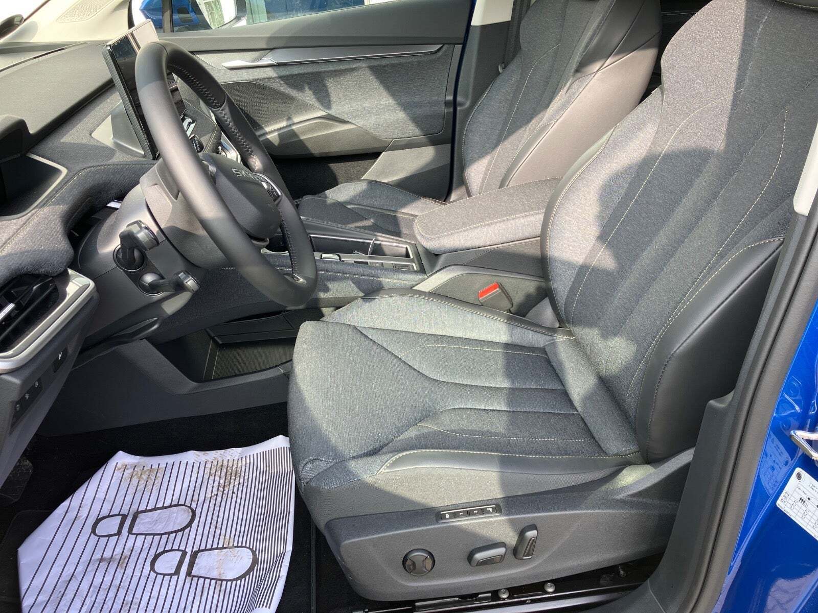 Blå Skoda Elroq fra 2026