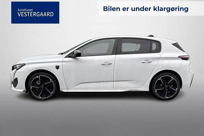 Hvid Peugeot E-308 fra 2023